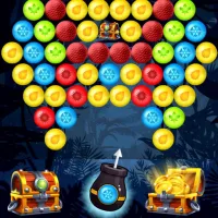 Bubble Shooter Golden Chests gameplay screenshot 1
