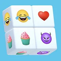 Emoji Mahjong 3D gameplay screenshot 1
